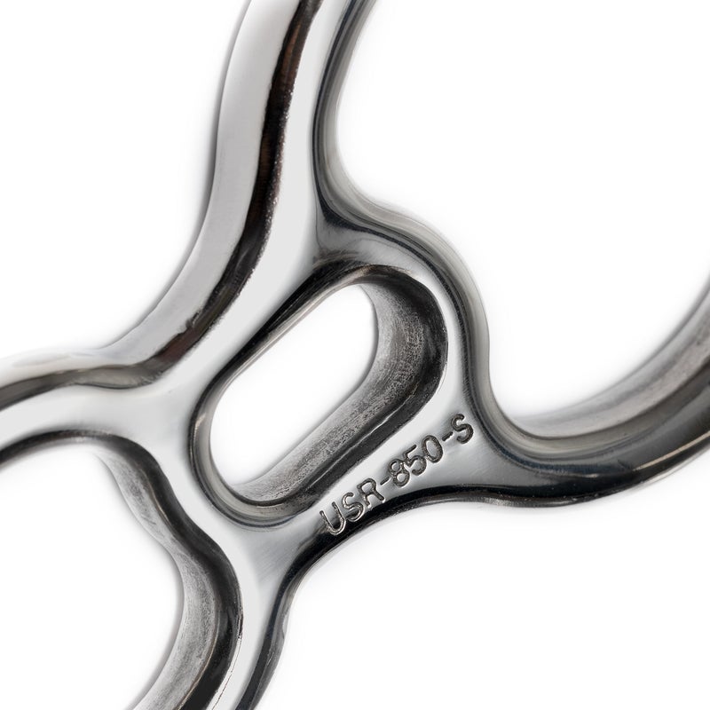 ProClimb Figure 8 Descender | Stainless Steel | Rappelling and Rescue | 50 kN | Bent Ear Design - Image 3